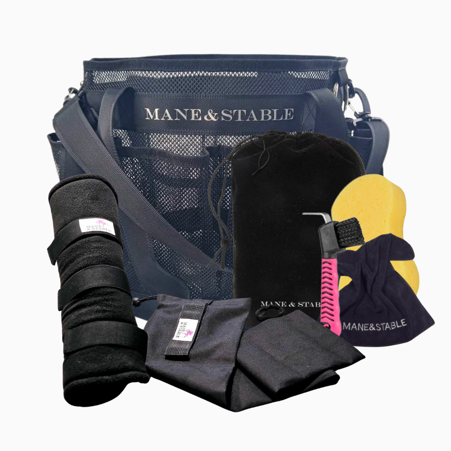 Horse Grooming Kit: Tote & Accessories