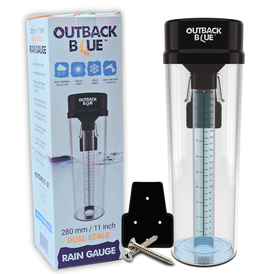 Professional Rain Gauge -  Weather Resistant 11" High Capacity Australian Made