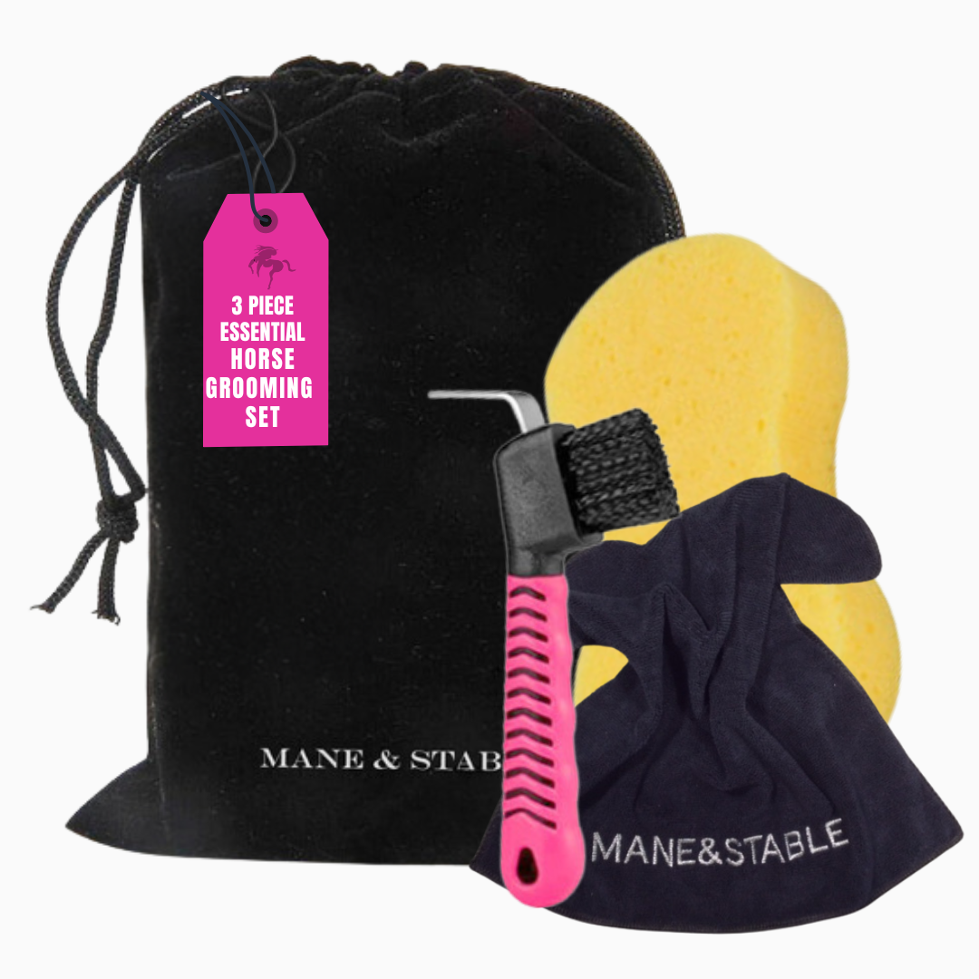 Limited Edition: Horse Grooming Bag & 3 Pce Starter Kit